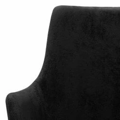 Anthrazit Designerstuhl Mit Armlehnen - Savida -Dariana shop anthrazit designerstuhl mit armlehnen holzgestell kernbuche savida 02