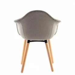 Armlehnen Esstischstuhl In Beige - Abboras (2er Set) 6 Armlehnen Esstischstuhl In Beige - Abboras (2er Set) -Dariana shop armlehnen esstischstuhl in beige mit buche holzbeinen abboras 04