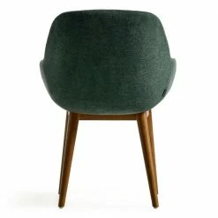 Armlehnen Polsterstühle In Dunkelgrün - Dwight (4er Set) 6 Armlehnen Polsterstühle In Dunkelgrün - Dwight (4er Set) -Dariana shop armlehnen polsterstuehle in dunkelgruen mit holzgestell esche dunkel dwight 04