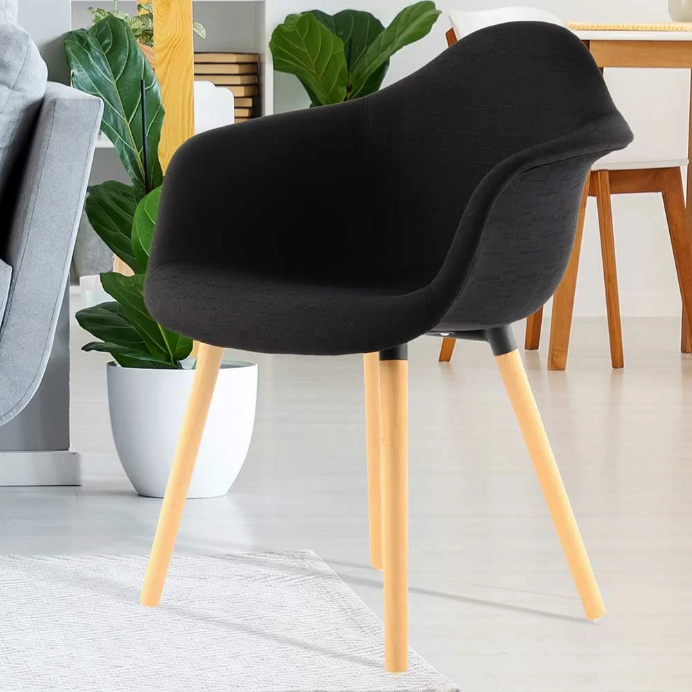 Armlehnen Schalenstuhl Im Skandi Design - Oxeda (2er Set) - Image 2