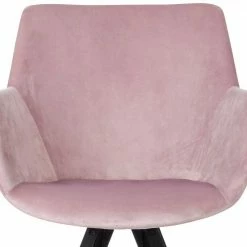 Armlehnenstühle In Rosa Samt - Monchy (2er Set) 7 Armlehnenstühle In Rosa Samt - Monchy (2er Set) -Dariana shop armlehnenstuehle in rosa samt und schwarz holz monchy 05