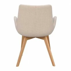 Armlehnenstühle Mit Holzgestell Eiche - Holder (2er Set) 7 Armlehnenstühle Mit Holzgestell Eiche - Holder (2er Set) -Dariana shop armlehnenstuehle mit holzgestell eiche stoffbezug beige holder 05