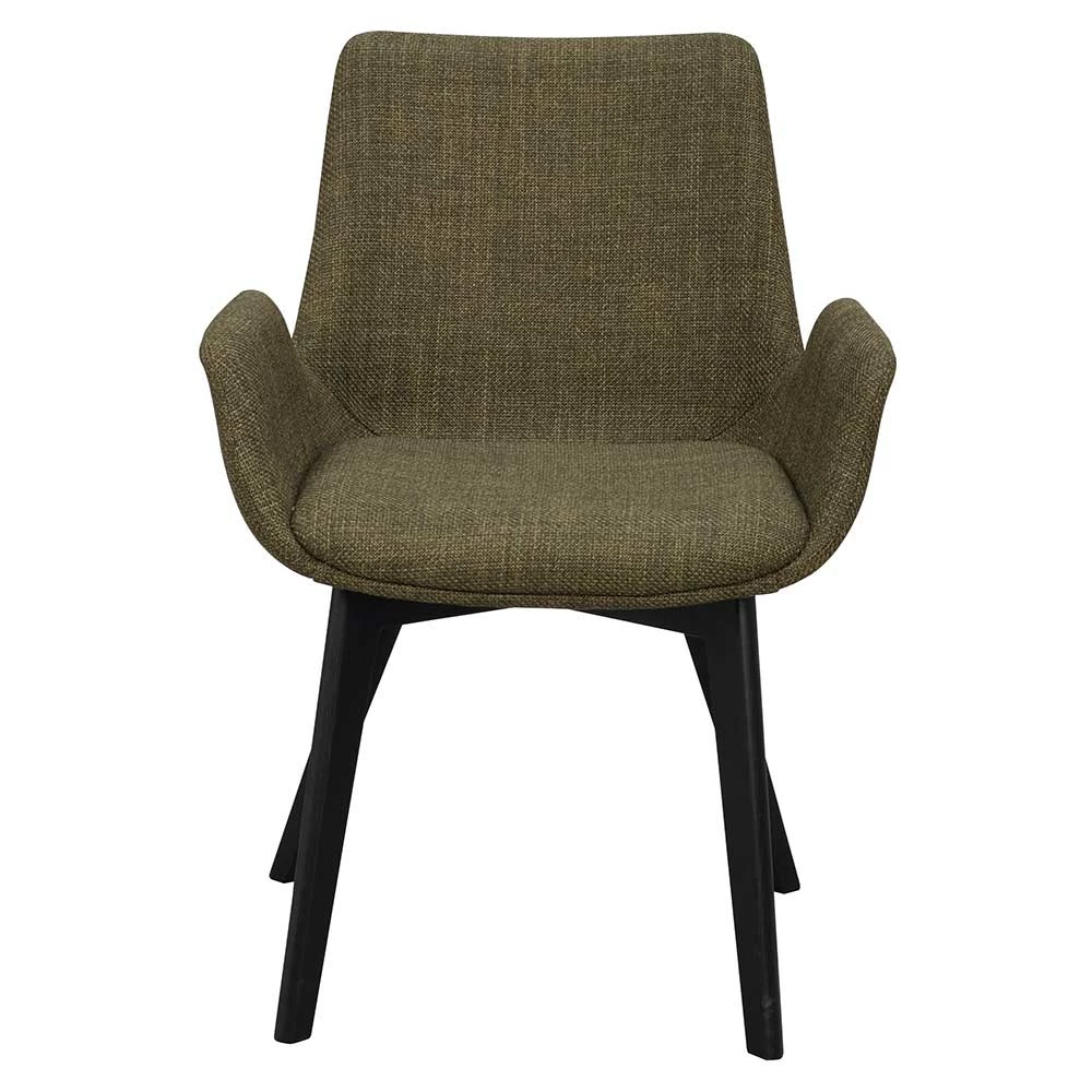 Armlehnstühle In Dunkelgrün & Schwarz - Setrevi (2er Set) - Image 3