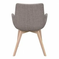 Armlehnstühle In Grau Stoff - Regnova (2er Set) 7 Armlehnstühle In Grau Stoff - Regnova (2er Set) -Dariana shop armlehnstuehle in grau stoff und eiche white wash holz regnova 05