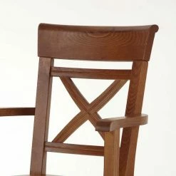 Armlehnstuhl Bistrita In Bernsteinfarben (2er Set) -Dariana shop armlehnstuhl bernsteinfarben kiefer massivholz bistrita 02