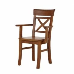 Armlehnstuhl Bistrita In Bernsteinfarben (2er Set)