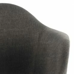 Armlehnstuhl In Taupe Stoff - Belliona (2er Set) -Dariana shop armlehnstuhl in taupe stoff mit holzbeinen aus buche belliona 05