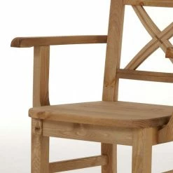 Armlehnstuhl Giurgia Aus Kiefer Massivholz (2er Set) 5 Armlehnstuhl Giurgia Aus Kiefer Massivholz (2er Set) -Dariana shop armlehnstuhl kiefer massivholz landhausstil giurgia 03