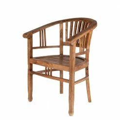 Armlehnstuhl Mangato Aus Teak Recyclingholz -Dariana shop armlehnstuhl teak recyclingholz landhaus rustikal mangato 02