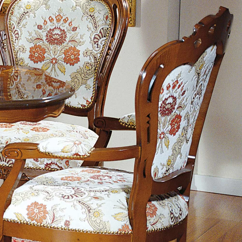Barock Esszimmersessel Magari mit Holz Nussbaumfarben Barock Esszimmersessel Magari Mit Holz Nussbaumfarben -Dariana shop barock esszimmersessel mit holz nussbaumfarben magari 02