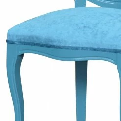 Barock Polsterstuhl In Türkis Blau - Ciosda 4 Barock Polsterstuhl In Türkis Blau - Ciosda -Dariana shop barock polsterstuhl in tuerkis blau aus samt massivholz buche ciosda 03
