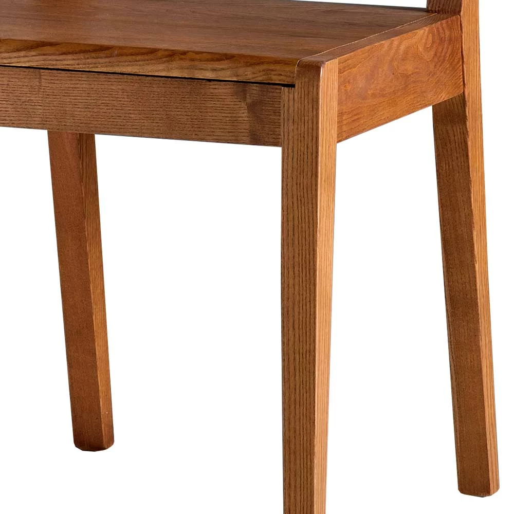 Brauner Holzstuhl aus Esche Massivholz - Liguria Brauner Holzstuhl Aus Esche Massivholz - Liguria -Dariana shop brauner holzstuhl aus esche massivholz lackiert modernes design liguria 03