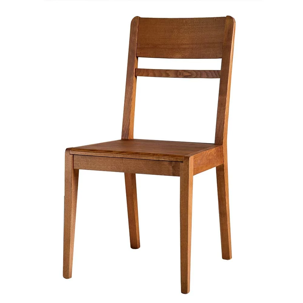 Brauner Holzstuhl aus Esche Massivholz - Liguria Brauner Holzstuhl Aus Esche Massivholz - Liguria -Dariana shop brauner holzstuhl aus esche massivholz lackiert modernes design liguria f