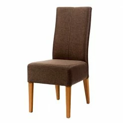 Brauner Polsterstuhl Fürs Esszimmer - Tidy (2er Set)