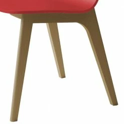 Buche Designstuhl In Rot - Corona 5 Buche Designstuhl In Rot - Corona -Dariana shop buche designstuhl in rot buche dunkel hohe qualitaet corona 03