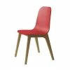 Buche Designstuhl In Rot - Corona