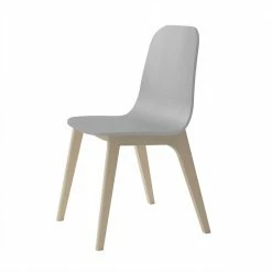 Buche Esszimmerstuhl In Grau Metallic - Ubinro