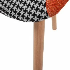 Bunter Patchwork Stuhl Mit Armlehnen - Mino (2er Set) -Dariana shop bunter patchwork stuhl mit armlehnen holzgestell buche mino 05