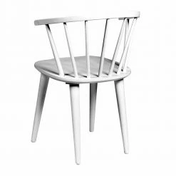 Design Holz-Stuhl In Weiß - Cleveland (2er Set) 5 Design Holz-Stuhl In Weiß - Cleveland (2er Set) -Dariana shop design holz stuhl in weiss aus gummibaum lackiert cleveland 03