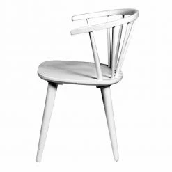 Design Holz-Stuhl In Weiß - Cleveland (2er Set) 7 Design Holz-Stuhl In Weiß - Cleveland (2er Set) -Dariana shop design holz stuhl in weiss aus gummibaum lackiert cleveland 05