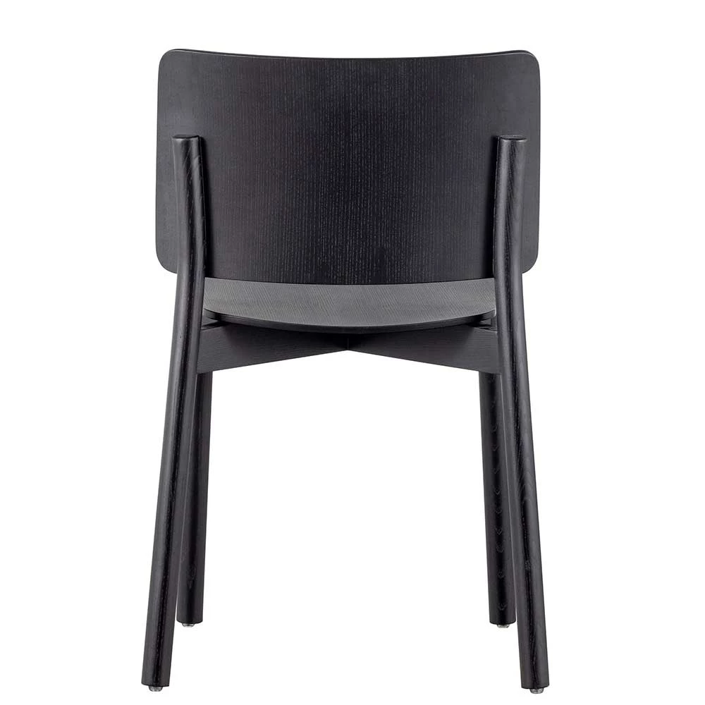 Design Holzstühle In Schwarz - Roryn (2er Set) - Image 5