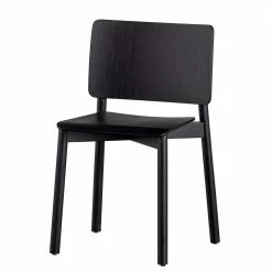 Design Holzstühle In Schwarz - Roryn (2er Set)