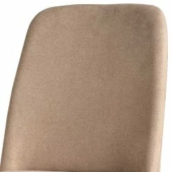 Design Polsterstuhl In Beige Webstoff - Vilgard -Dariana shop design polsterstuhl in beige webstoff und schwarz eiche massivholz vilgard 04