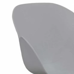 Design Schalenstuhl In Grau & Natur - Fredoco (Set) 12 Design Schalenstuhl In Grau & Natur - Fredoco (Set) -Dariana shop design schalenstuhl in grau natur aus polypropylen holz fredoco 04