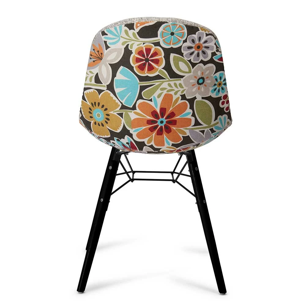 Design Schalenstuhl In Grau Schwarz - Planctona (2er Set) - Image 4