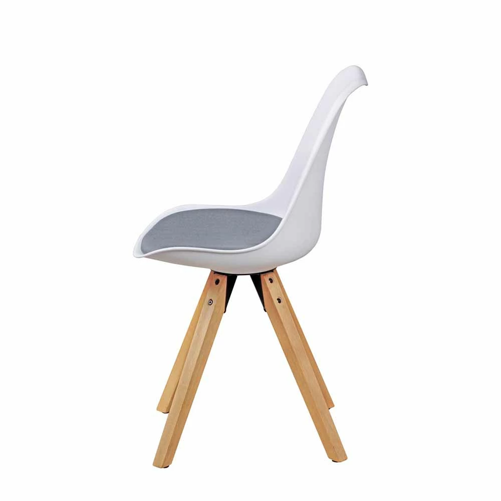 Design Stuhl Set Ilunas Mit Schalensitz (2er Set) - Image 5