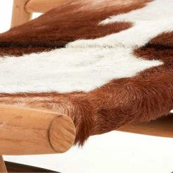 Designerstuhl Monsunia Mit Ziegenfell -Dariana shop designerstuhl mit ziegenfell teak holz monsunia 05