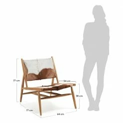Designerstuhl Monsunia Mit Ziegenfell -Dariana shop designerstuhl mit ziegenfell teak holz monsunia 06