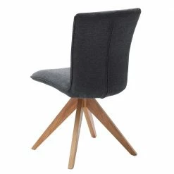 Drehbare Esstischstühle In Anthrazit - Salinta (2er Set) 6 Drehbare Esstischstühle In Anthrazit - Salinta (2er Set) -Dariana shop drehbare esstischstuehle in anthrazit chenille eiche holz salinta 04