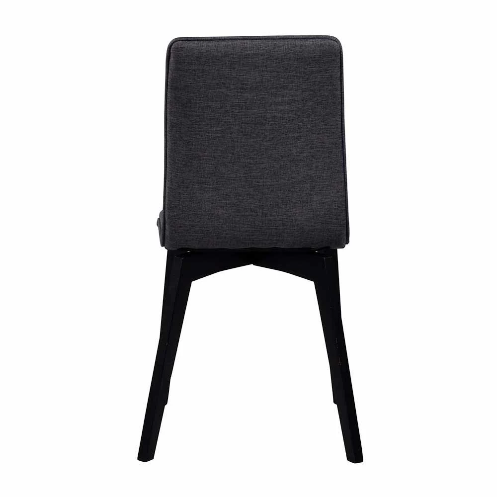 Dunkler Esszimmerstuhl Mit Stoff - Rojan (2er Set) - Image 5