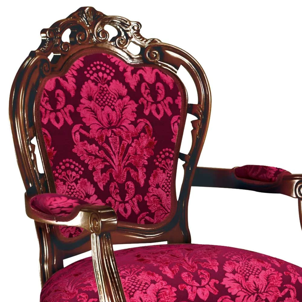 Edler Armlehnenstuhl Im Barock Stil - Ursanna - Image 3