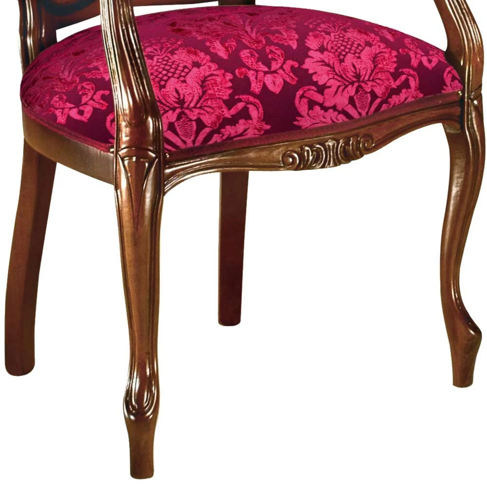 Edler Armlehnenstuhl Im Barock Stil - Ursanna - Image 4