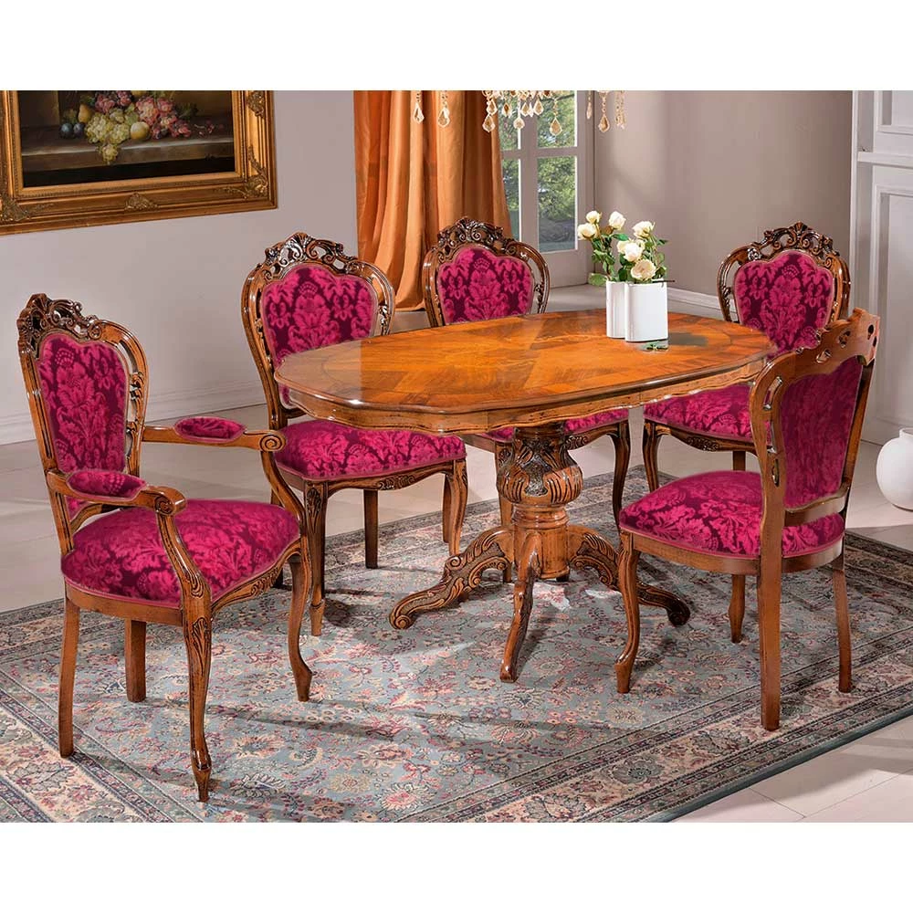 Edler Armlehnenstuhl Im Barock Stil - Ursanna - Image 5