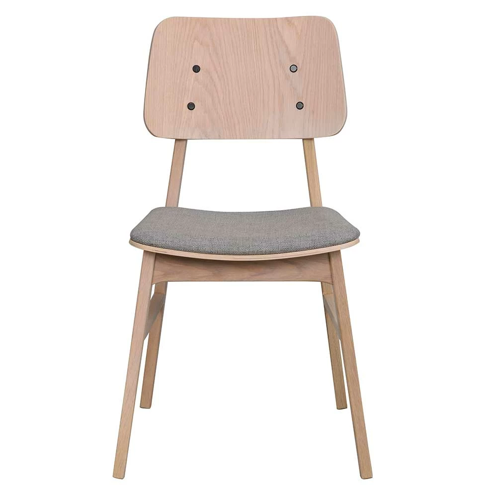 Eiche Essstuhl In White Wash - Cellon (2er Set) - Image 3