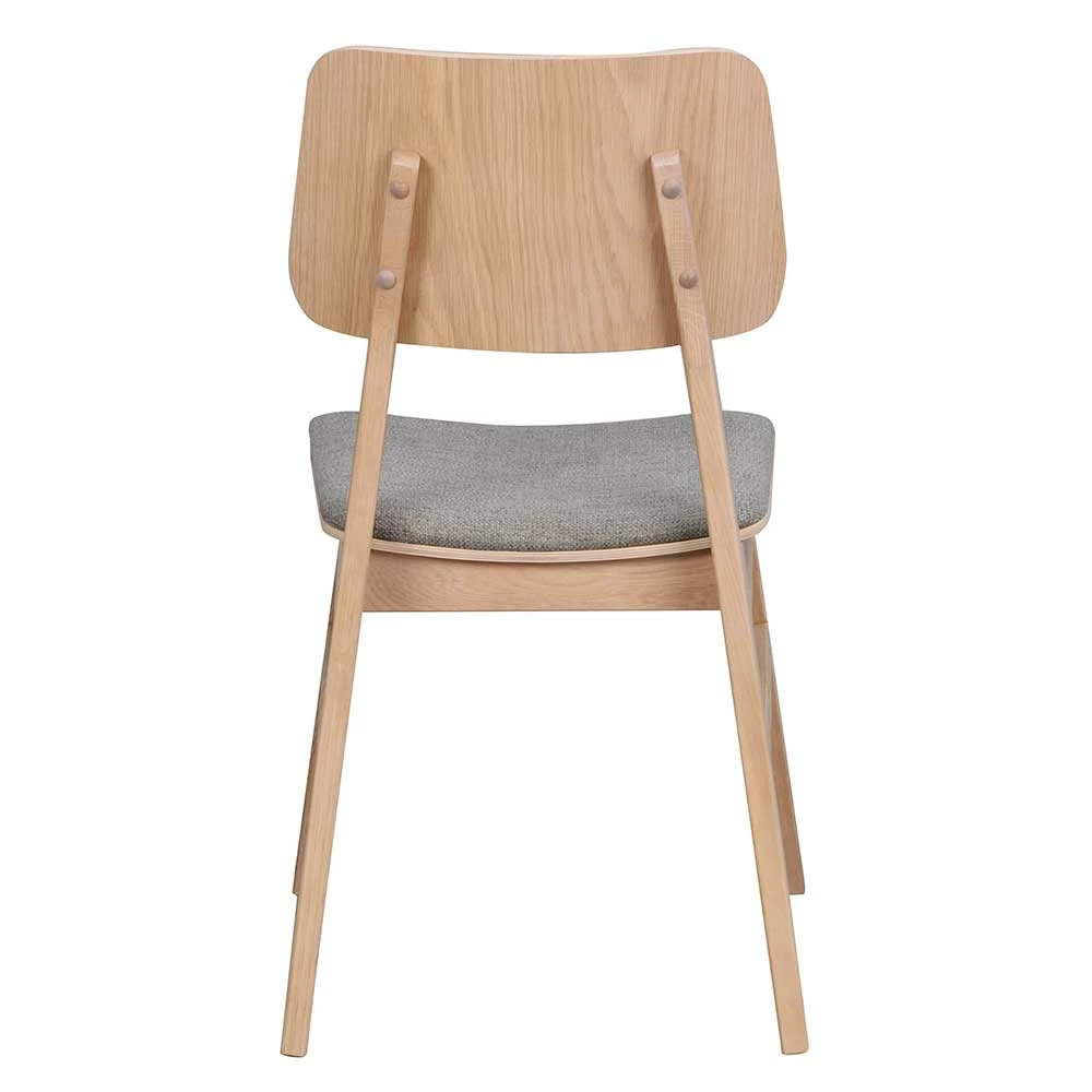 Eiche Essstuhl In White Wash - Cellon (2er Set) - Image 6