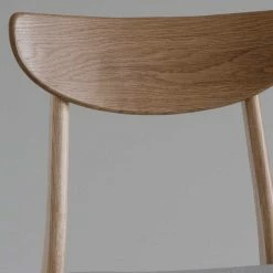 Eiche Holzstühle Mit Polstersitz - One (2er Set) 7 Eiche Holzstühle Mit Polstersitz - One (2er Set) -Dariana shop eiche holzstuehle mit polstersitz aus webstoff in hellgrau one 05