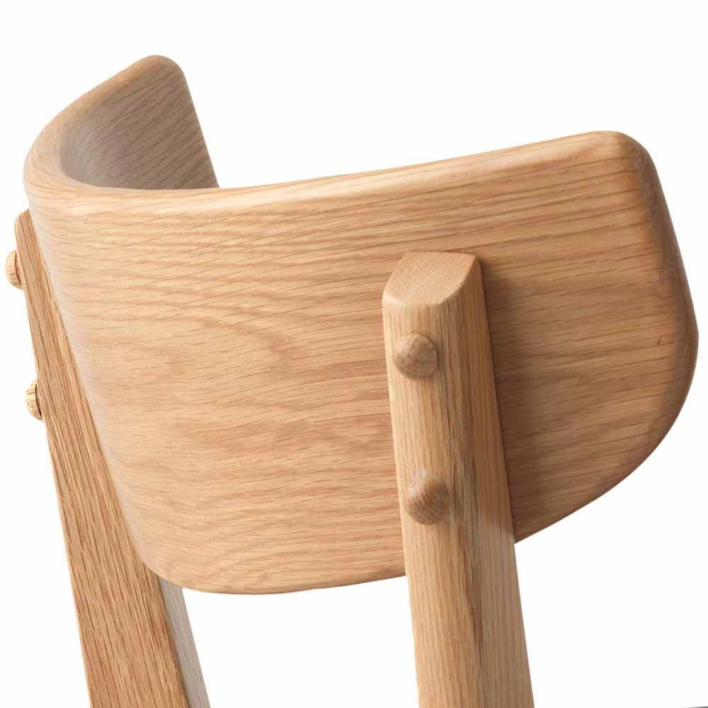 Eiche Holzstuhl Mit Kunstleder Sitz - Juareza (2er Set) - Image 5