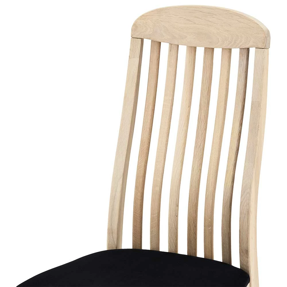 Eiche Stühle Mit Kunstledersitz - Docrona (2er Set) - Image 4