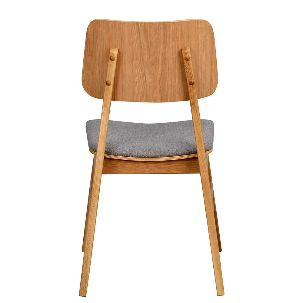 Eichenholz Stuhl Mit Polster - Onan (2er Set) - Image 6