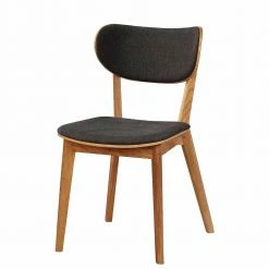 Eichenstuhl Mit Polsterung - Forcia (2er Set)