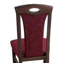 Elegante Esszimmer Stühle In Rot Nelly & Nussbaum (2er Set) -Dariana shop elegante esszimmer stuehle in rot nussbaum nelly 02