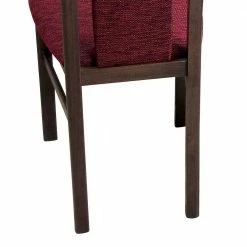 Elegante Esszimmer Stühle In Rot Nelly & Nussbaum (2er Set) -Dariana shop elegante esszimmer stuehle in rot nussbaum nelly 04