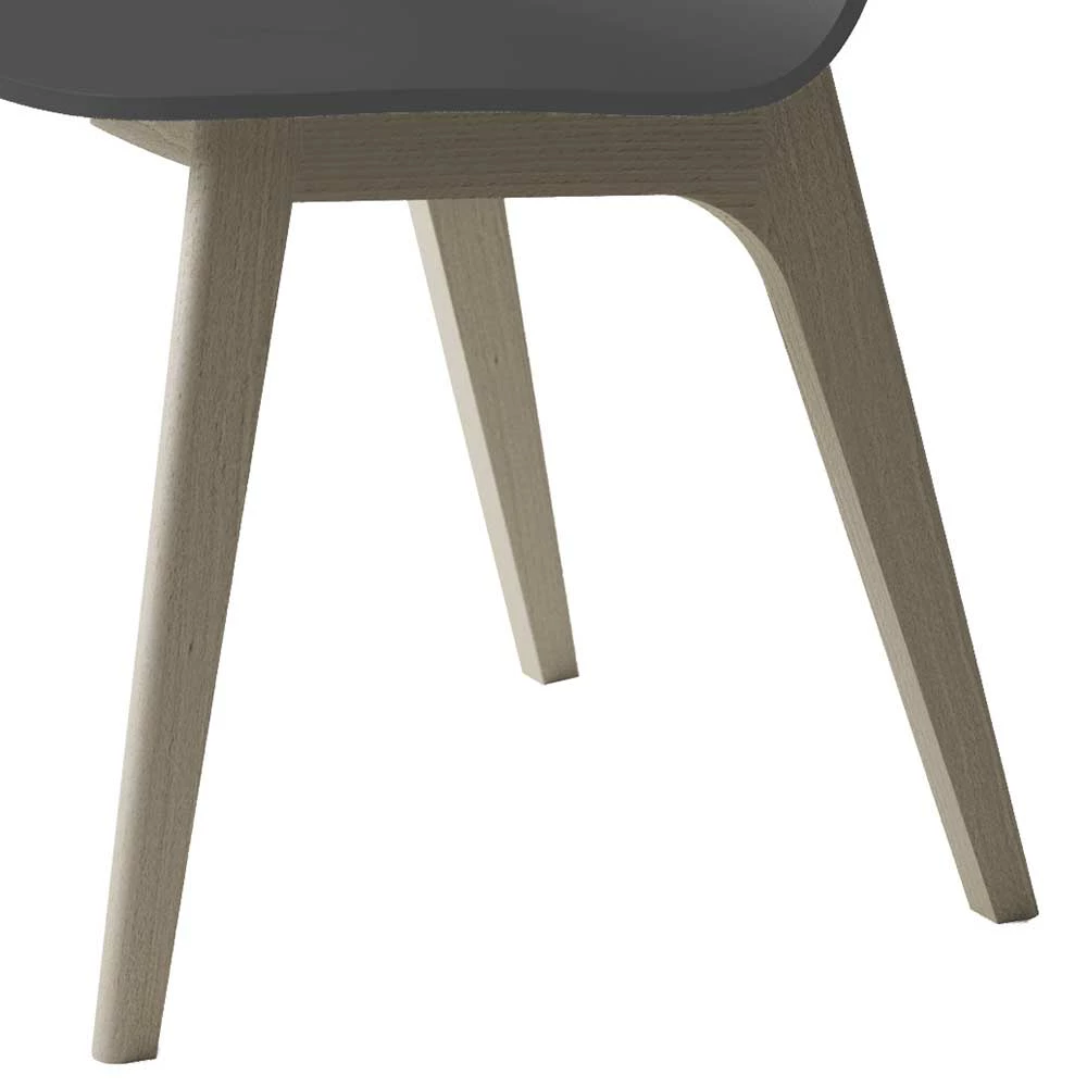 Eleganter Esstischstuhl In Anthrazit - Roul 6 Eleganter Esstischstuhl In Anthrazit - Roul – Bild 4