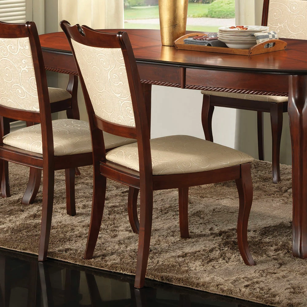 Eleganter Polsterstuhl In Beige - Avoma (2er Set) - Image 3