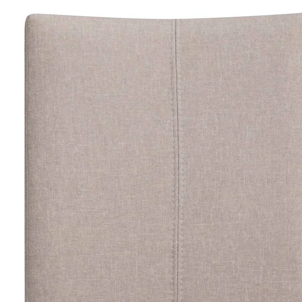 Eleganter Polsterstuhl Mit Webstoff Beige Enjadara & Eiche Rauchfarben (2er Set) - Image 6