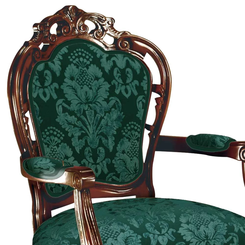 Eleganter Stuhl Mit Armlehnen Im Klassischen Stil - Ursanna - Image 3
